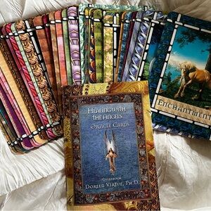 Out Of Print
Dr. Doreen Virtue
“Healing With The Angels”
Oracle Card
